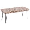 Laconia Wooden Coffee Table With Hairpin Legs In Natural