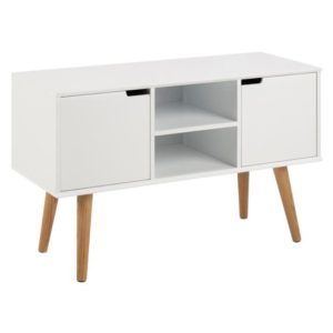 Mulvane Wooden Sideboard With 2 Doors In White