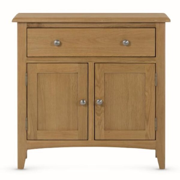 Kamiah Wooden Sideboard With 2 Doors 1 Drawer In Oak