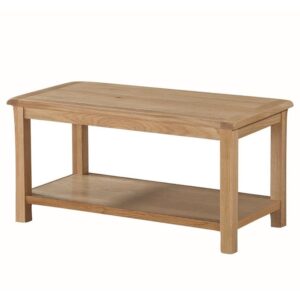 Trevino Wooden Coffee Table In Oak